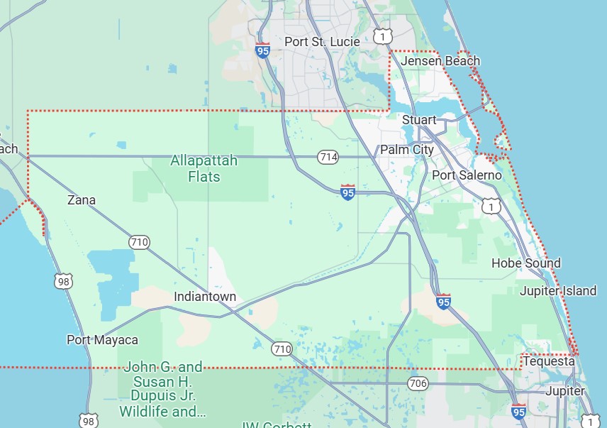 Miami-Dade County Map